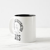 Sorry I was distracted by cats buttons  ツートーンマグカップ (正面左)