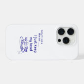Sorry if i look a little lost Phone Case iPhoneケース (裏面横)