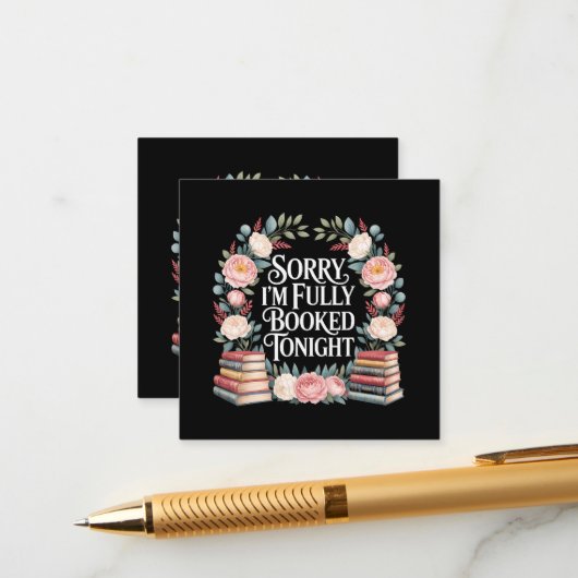Sorry I'M Fully Booked Tonight  エンクロージャーカード (正面/裏面インサイチュ)