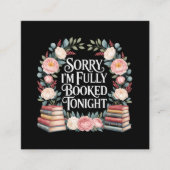 Sorry I'M Fully Booked Tonight  エンクロージャーカード (正面)