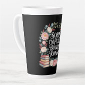 Sorry I'M Fully Booked Tonight  カフェラテマグ (左アングル)