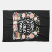 Sorry I'M Fully Booked Tonight キッチンタオル (横)