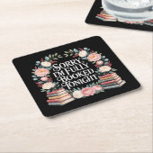 Sorry I'M Fully Booked Tonight スクエアペーパーコースター (アングル)