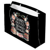 Sorry I'M Fully Booked Tonight  ラージペーパーバッグ (裏面アングル)