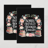 Sorry I'M Fully Booked Tonight  案内状 (正面/裏面)