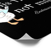 Sorry Im Late, His Timing, Not Mine Ecclesiastes 3 ポスター (角)