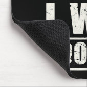 Sorry I'm Late I Was Ong  マウスパッド (コーナー)