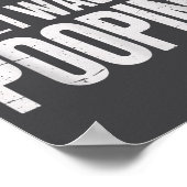 Sorry I'm Late I Was Ong Funny Joke Sarcastic Quot ポスター (角)