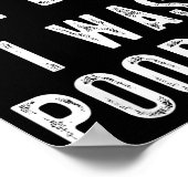 Sorry I'm Late I Was Ong Retro Funny Saying Humor  ポスター (角)