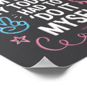 Sorry I'm Late. My Toddler Had To Do It Myself”  ポスター (角)