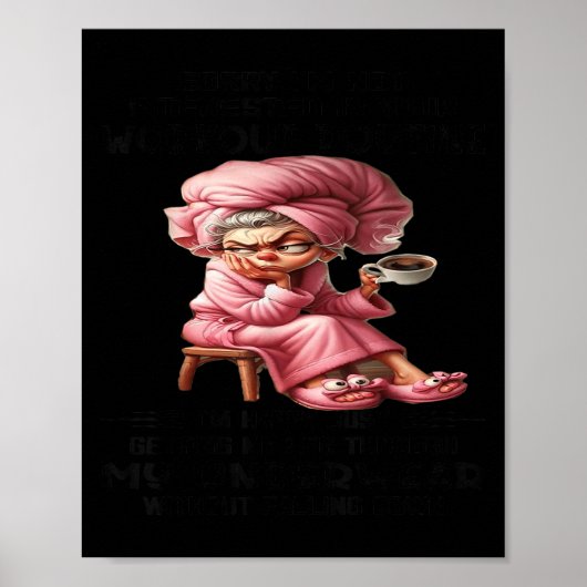 Sorry I'm Not Interested In Your Workout Routine I ポスター (正面)