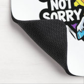 Sorry not Sorry ユニコーンマウスパッド マウスパッド (コーナー)