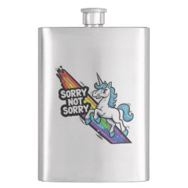 Sorry not Sorry ユニコーン フラスク