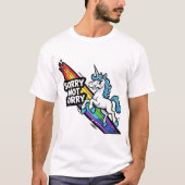 Sorry not Sorry ユニコーンTシャツ Tシャツ (正面)