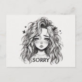 Sorry Postcard ポストカード (正面)
