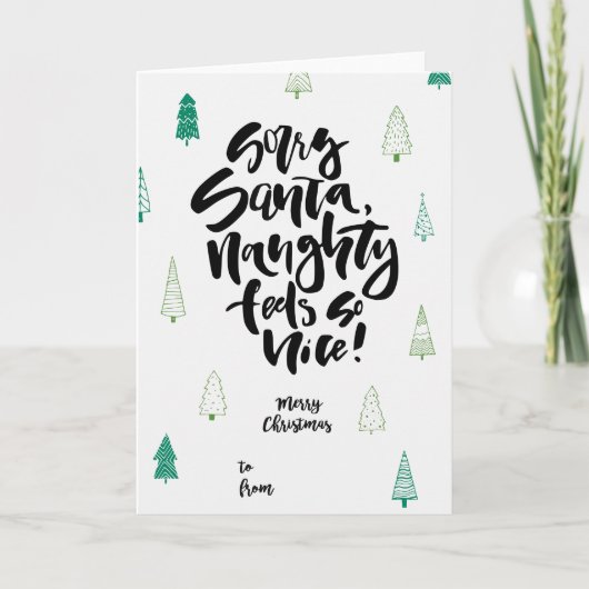 Sorry Santa... シーズンカード (正面)