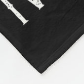 Sorry Santa I've Been Feral Christmas Holiday Racc フリースブランケット (角)