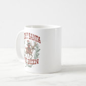 Sorry Santa, I've Been Feral-Holiday Mug コーヒーマグカップ (正面左)