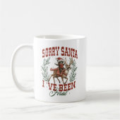 Sorry Santa, I've Been Feral-Holiday Mug コーヒーマグカップ (左)
