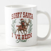 Sorry Santa, I've Been Feral-Holiday Mug コーヒーマグカップ