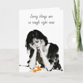Sorry Things are so Tough Right Now | Friendship  カード (正面)