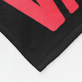 Sorry Valentine Ladies Mom Booked Me First  フリースブランケット (角)