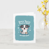 Sorry You're Feeling RUFF Card カード (黄色い花)