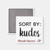 "Sort by: Kudos"マグネット マグネット (正面/裏面)