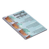 Sortaの素晴らしい声明の螺線形ノート ノートブック (右側)