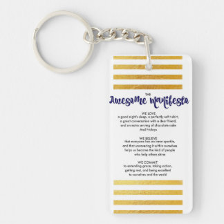 Sortaの素晴らしい声明Keychain キーホルダー