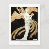 Sortileges:夕べドレスby George Barbier ポストカード (正面)
