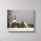 Sortlande Kirke Canvas Print キャンバスプリント (正面)