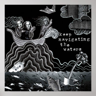 SOSが保海を航行 ポスター