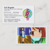 SOSの組の名刺 名刺 (正面/裏面)