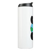 SOSワールドエコフライドアイコンハッピーアースクリップアートエコ タンブラー (回転左)