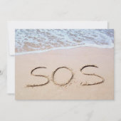 SOS 招待状 (正面)