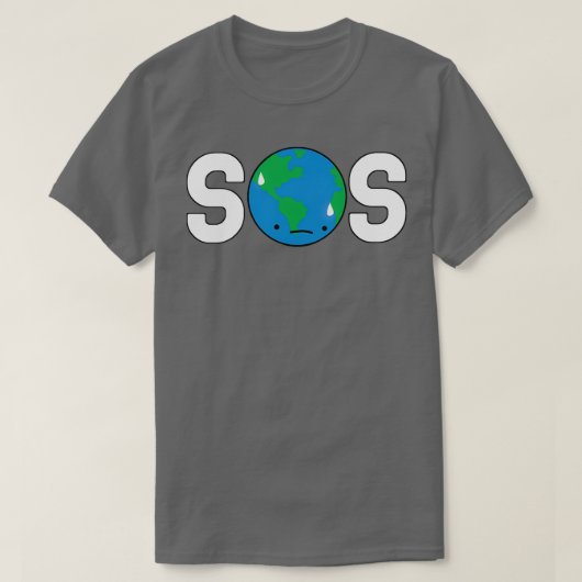 SOS Tシャツ (デザイン正面)