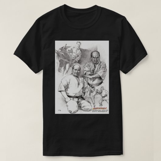 sosai mas oyamaカレンダー tシャツ (デザイン正面)