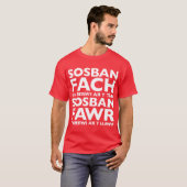 Sosban Fach Yn Berwi Ar YタンのTシャツ Tシャツ (正面フル)