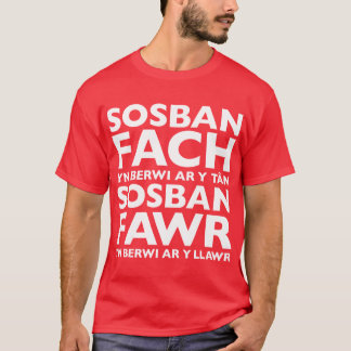 Sosban Fach Yn Berwi Ar YタンのTシャツ Tシャツ