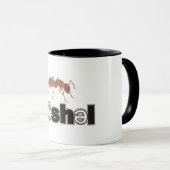 Soshelのロゴのコーヒー・マグ マグカップ (正面右)