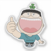 SosoHoney(44)クローバー シール (正面)