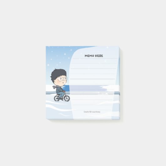 sosoHoney(54)冬 ポストイット (正面)
