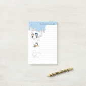 SosoHoney(55)冬 ポストイット (デスク上)