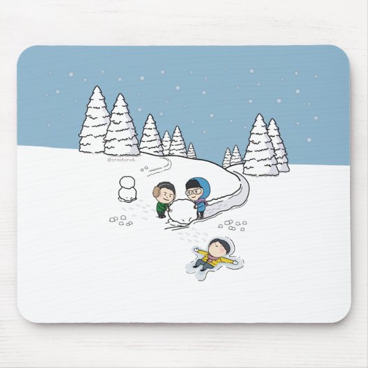 SosoHoney(55)冬 マウスパッド (正面)