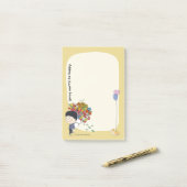 sosoHoney(68)花 ポストイット (デスク上)