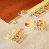 Sossusvlei写真のナミビア赤い砂丘と文字 ジグソーパズル (側面)