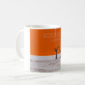 Sossusvlei, Namibia Travel Mug コーヒーマグカップ (正面左)