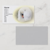 Sostの白鳥の名刺 名刺 (正面/裏面)