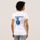 SOT – 毒性 – おもしろい期限切れの毒 Tシャツ (裏面フル)